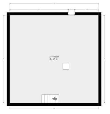 Grundriss Dachgeschoss 