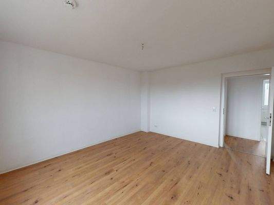 Ansicht II: Wohn- und Esszimmer