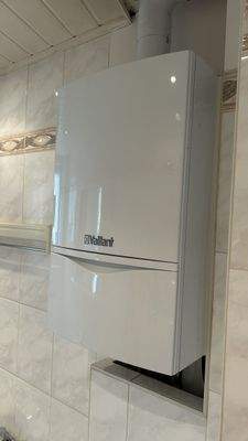 Etagenheizung im Bad