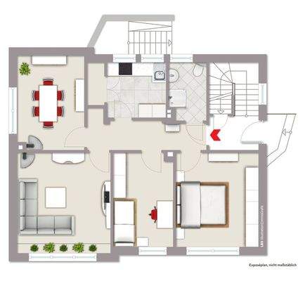 Grundriss Erdgeschoss