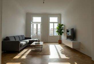 Wohnzimmer - KI bearbeitet