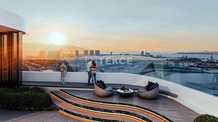 Residence Apartments with City and Sea Views in Konak