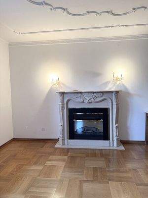 Esszimmer-Zierkamin