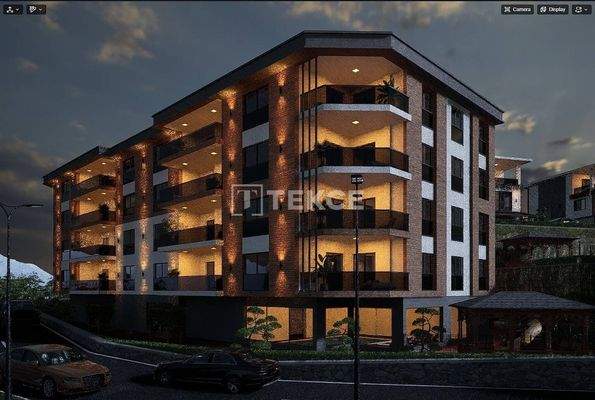 Apartments with Stylish Design in a Complex in Trabzon