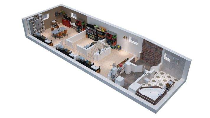 Bungalow Kellergeschoss