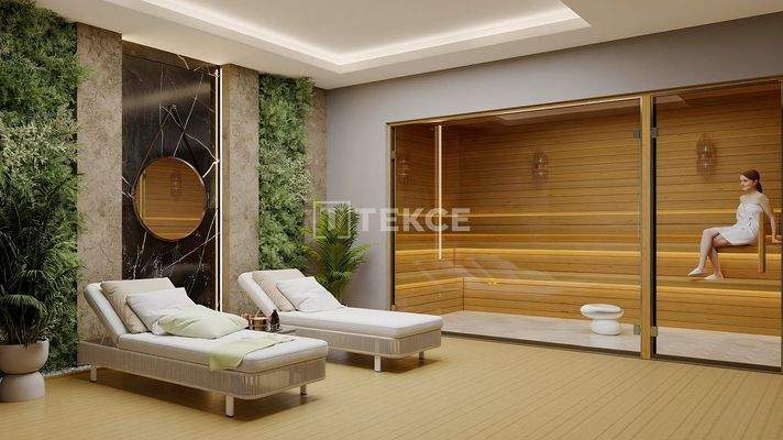 Apartments in a Complex Near the Beach in Alanya