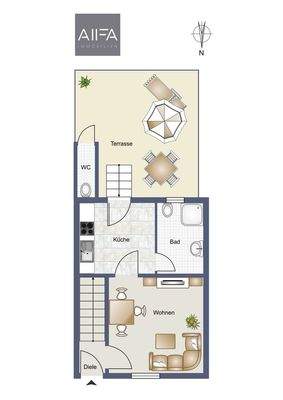 Grundriss Erdgeschoss