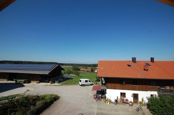 Ausblick in den Innenhof