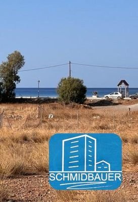 Kreta, Kokkino Pirgos: Grundstück direkt am Meer mit großem Potenzial zu verkaufen