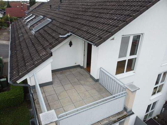 Großer Süd-West-Balkon