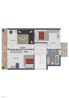 3420 Grundriss Dachgeschoss