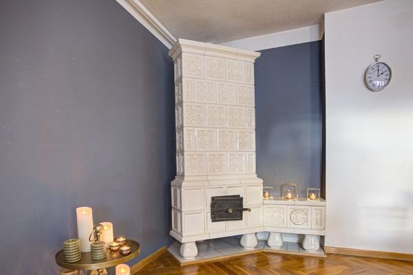 Kachelofen Wohnzimmer