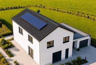 Haus front