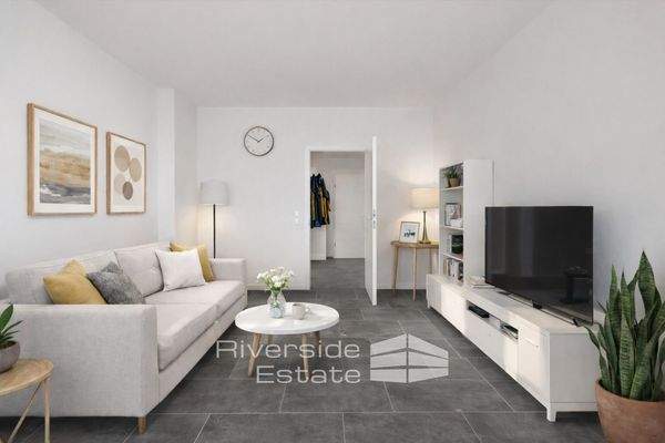 Wohnzimmer (Virtuell neu gestaltet)