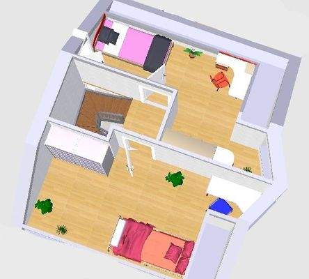 3D  2 Dachgeschoss