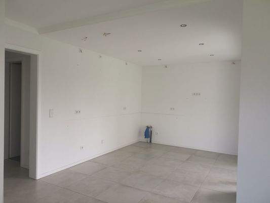 offene Küche mit Essbereich 