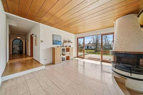 Wohnbereich und Flur