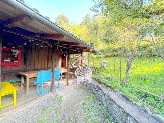 Gemütlicher Sitzplatz