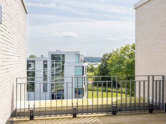Blick von der Dachterrasse