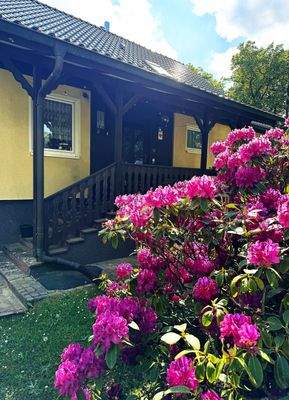 Überdachter Hauseingang