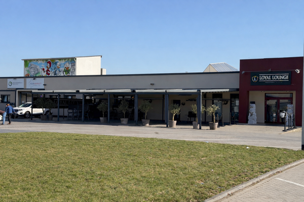 Ansicht Gebäudekomplex