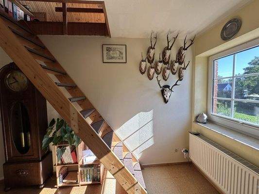 Zugang zum Ausgebauten Teil des Spitzbodens