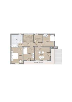 Grundriss Obergeschoss