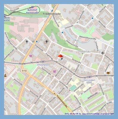 Lageplan WE Körnerstr. 2