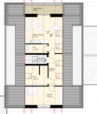 Donnerberg 29a - Grundriss Whg5