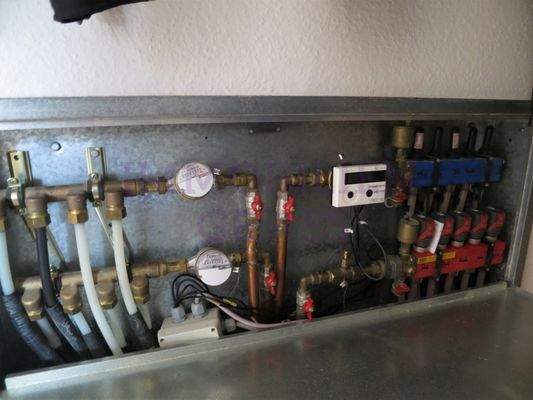 Schaltung Fußbodenheizung