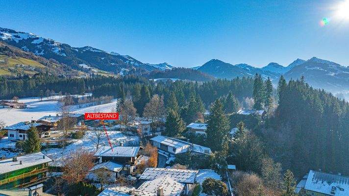 KITZIMMO-Baugrundstück mit Altbestand auf der Bichlalm kaufen - Immobilien Kitzbühel.