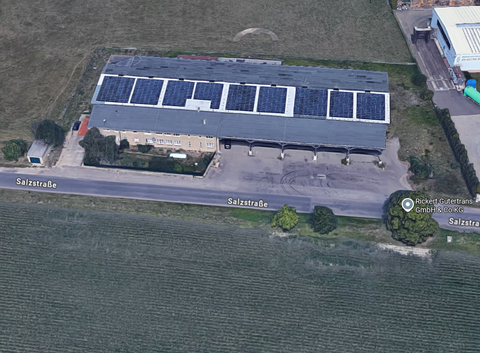 Teutschenthal Garage, Teutschenthal Stellplatz