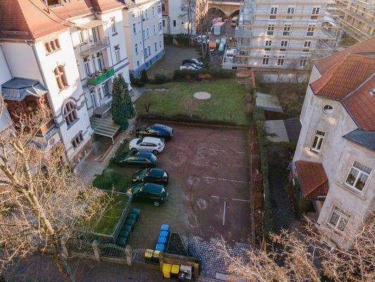 Vogelperspektive Grundstück