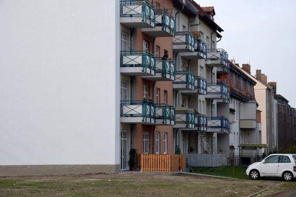 Balkonseite Richtung Innenhof