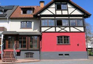 Ansicht von der Straße