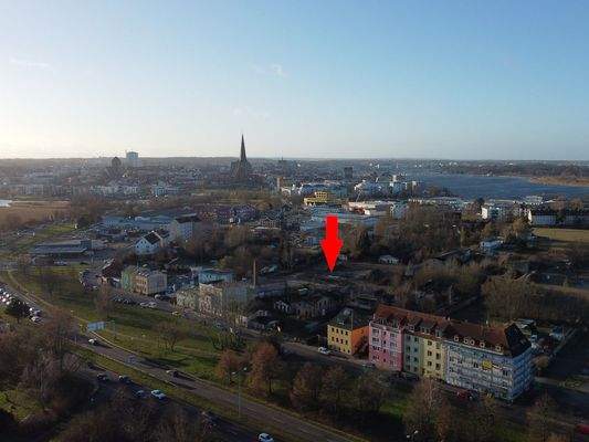 Blick Richtung Innenstadt