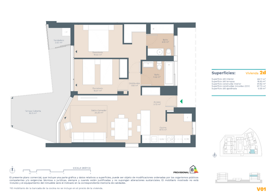 Floorplan open kitchen