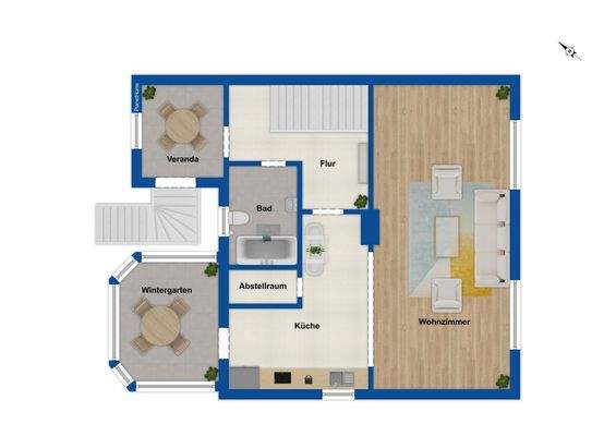 Grundriss Erdgeschoss