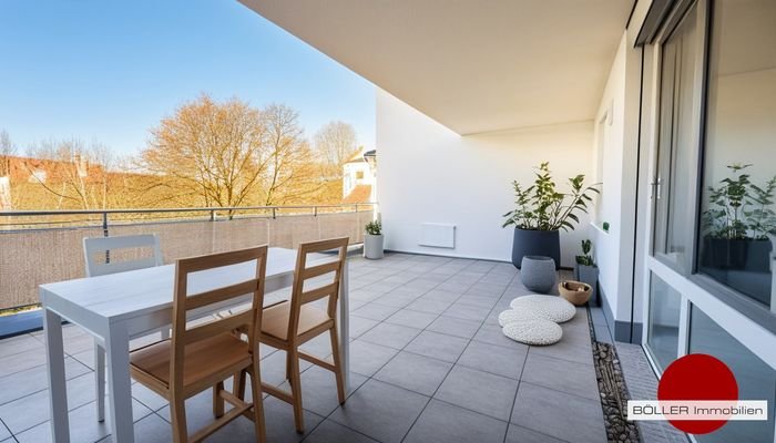 Sonnenterrasse mit 22m²!