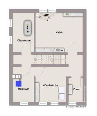 Grundriss Keller