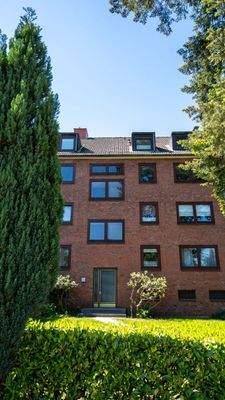 Hausansicht von hinten