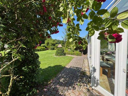 Ausblick Wintergarten