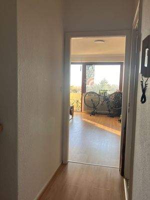 Blick ins Wohnzimmer