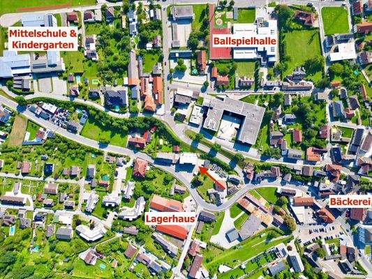 Luftbild Lage Wohnung