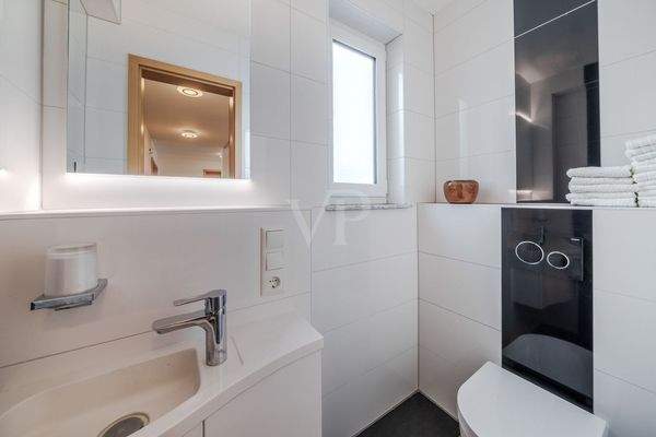 Gäste-WC im Erdgeschoss