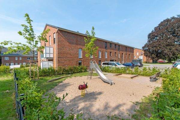 Spielfläche im Innenhof