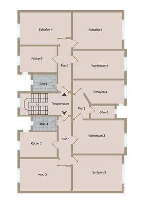 Grundriss 1. Obergeschoss