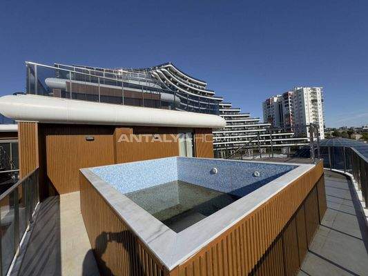 Flats in a Low-Rise Project with Pool in Altıntaş