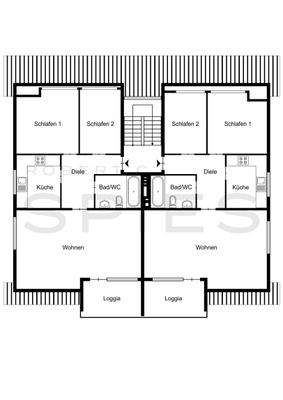 Grundriss Dachgeschoss