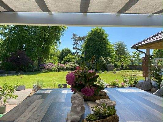 überdachte Terrasse